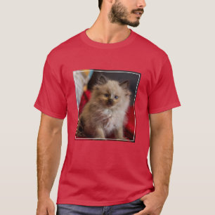 最も可愛い赤ん坊の動物 Siamese Kitten Tシャツ