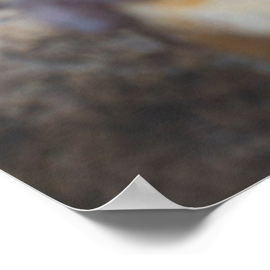 最も可愛い赤ん坊の動物 | Snow Monkey顔 ポスター (角)