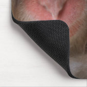 最も可愛い赤ん坊の動物 | Snow Monkey マウスパッド (コーナー)