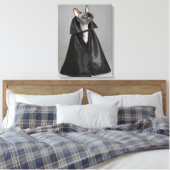 最も可愛い赤ん坊の動物 | Sphynx Hairless Cat キャンバスプリント (インサイチュ (寝室))