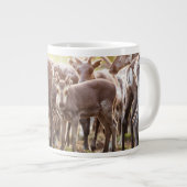 最も可愛い赤ん坊の動物 | Svalbard Reindeer ジャンボコーヒーマグカップ (正面右)