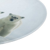 最も可愛い赤ん坊の動物 | Three Young Polar Bears カッティングボード (角)