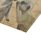 最も可愛い赤ん坊の動物 | Two Young Meerkats カッティングボード (角)