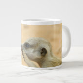 最も可愛い赤ん坊の動物 | Two Young Meerkats ジャンボコーヒーマグカップ (正面右)