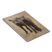 最も可愛い赤ん坊の動物 | Two Young Warthogs ノートブック (右側)