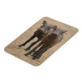 最も可愛い赤ん坊の動物 | Two Young Warthogs マグネット (左側)