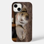 最も可愛い赤ん坊の動物 | Weimaraner Puppy Sleeping Case-Mate iPhoneケース (裏面)