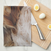 最も可愛い赤ん坊の動物 | Yorkshire Terrier キッチンタオル (四つ折り)