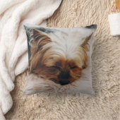 最も可愛い赤ん坊の動物 | Yorkshire Terrier クッション (ブランケット)