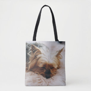 最も可愛い赤ん坊の動物 Yorkshire Terrier トートバッグ