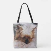 最も可愛い赤ん坊の動物 | Yorkshire Terrier トートバッグ (裏面)