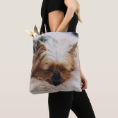 最も可愛い赤ん坊の動物 | Yorkshire Terrier トートバッグ (クローズアップ)