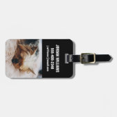 最も可愛い赤ん坊の動物 | Yorkshire Terrier ラゲッジタグ (正面横)