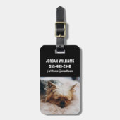 最も可愛い赤ん坊の動物 | Yorkshire Terrier ラゲッジタグ (正面縦)