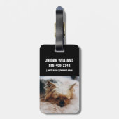最も可愛い赤ん坊の動物 | Yorkshire Terrier ラゲッジタグ (裏面縦)
