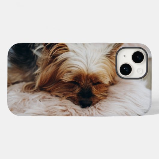 最も可愛い赤ん坊の動物 | Yorkshire Terrier Case-Mate iPhoneケース (裏面 (横))