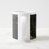 最も可愛い赤ん坊の動物 | Young Blonde Raccoons ジャンボコーヒーマグカップ (裏面)