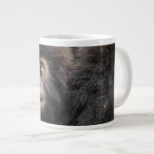最も可愛い赤ん坊の動物 | Young Mountain Gorilla ジャンボコーヒーマグカップ (正面右)