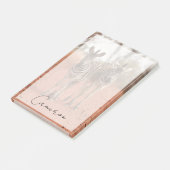 最も可愛い赤ん坊の動物 | Young Zebras社2社 ポストイット (アングル)