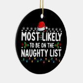 最も可能性が最も高いリストいけなクリスマスホー セラミックオーナメント (右)