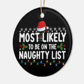 最も可能性が最も高いリストいけなクリスマスホー セラミックオーナメント (左)