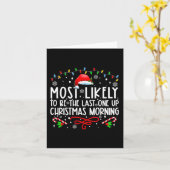 最も可能性が高いのはクリスマス・モーニンの最後の一つ カード (黄色い花)