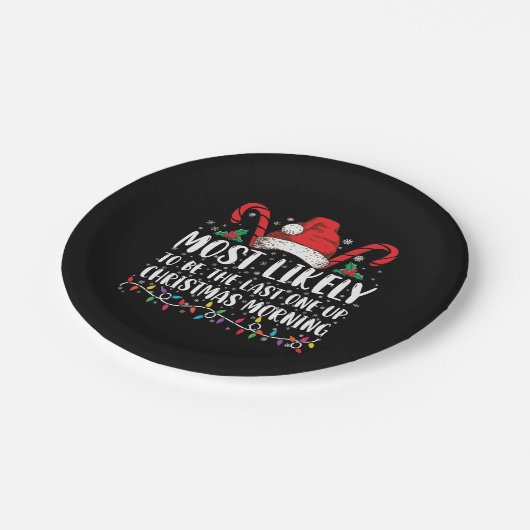 最も可能性が高いのはクリスマス・モーニンの最後の一つ ペーパープレート (アングル)