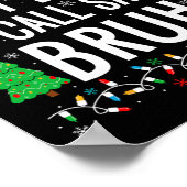 最も可能性が高いサンタブラのマッチングファおもしろいミを呼び出す ポスター (角)