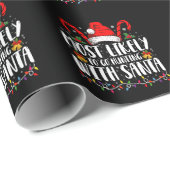 最も可能性が高いサンタ狩り狩りクリスマス ラッピングペーパー (ロールコーナー)