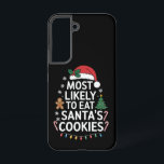 最も可能性が高いサンタ食べスクッキー家族のクリスマス SAMSUNG GALAXY S22ケース<br><div class="desc">最も可能性が高いサンタ食べスクッキー家族クリスマスマッチング</div>