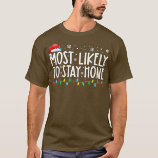 最も可能性が高いホームクリスマスライツクリスおもしろいム Tシャツ