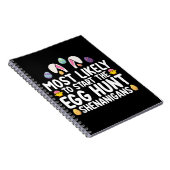 最も可能性が高い卵の狩りシェナニガン ノートブック (右側)