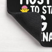 最も可能性が高い卵の狩りシェナニガン マウスパッド (コーナー)