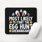 最も可能性が高い卵の狩りシェナニガン マウスパッド (マウス)