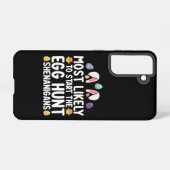 最も可能性が高い卵の狩りシェナニガン SAMSUNG GALAXYケース (裏面横)