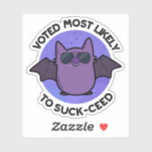 最も可能性が高い吸こうもりプンに選おもしろいばれる シール (シート)