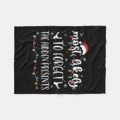 最も可能性が高い忘れ隠しプレゼントファミリC フリースブランケット (正面(横))