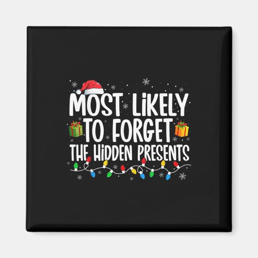 最も可能性が高い忘れ隠しプレゼントファミリC マグネット (正面)