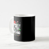 最も可能性が高い昼寝の家族の一致するクリスマ コーヒーマグカップ (正面左)