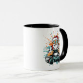 最も可能性が高い昼寝遊ビデオゲームのクリスマス一致 マグカップ (正面右)