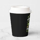 最も可能性が高い聖パトリックの日に騒ぎを起こす 紙コップ (右)