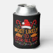 最も可能性が高い調理師日の感謝祭クリスマス 缶クーラー (缶正面)