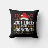 最も可能性が高い踊り一致ファミリ クッション (正面)