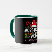最も可能性が高い踊り一致ファミリ マグカップ (正面左)