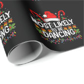 最も可能性が高い踊り一致ファミリ ラッピングペーパー (ロールコーナー)