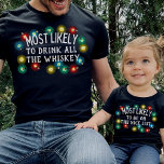 最も可能性の高いカスタム引用文おもしろいクリスマスファミリー Tシャツ<br><div class="desc">クリスマスのパーティーのための家族のマッチングのシャツのためにあなたの引用文と最も可能性の高いネオンカラフルのカスタムを付けておもしろい、家族のメンバーごとに独自の説明を追加する、例： "最も可能性が高い"、"最も可能性が高いリストに含まいけなる"、"自撮る可能性が最高高自撮る"、"クリスマスツリーの秋のの最多のの最多のの下目"。</div>