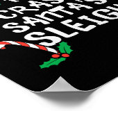 最も可能性の高いクラッシュサンタスレークリスマスクリスマスファム ポスター (角)