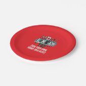 😂最も可能性の高いクリスマスおもしろい引用文の作成 ペーパープレート (アングル)