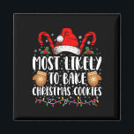 最も可能性の高いクリスマスクッキークリスマスファミリー マグネット<br><div class="desc">最も可能性が高いクリスマスクッキークリスマスファミリーマッチングガールズ</div>