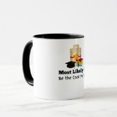 最も可能性の高いクール親の卒業式ギフト マグカップ (正面左)